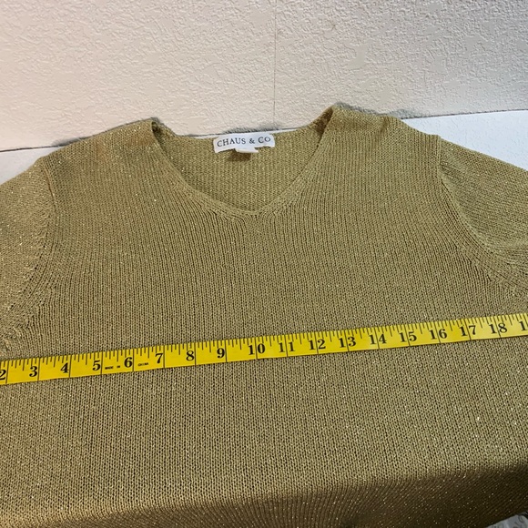 Chaus & Co metallic knit sweater - Picture 9 of 9